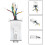 2X Electric Scooter Controller Aluminum Scooter Brushless Motor Controller 36V 15A 350w for Scooter Controller 3