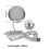 For  Led Lamp Kit Adjustable Light Kit Led Light Parts Hardware DIY Model White /Cold/Warm Light Without 6 Pcs 4