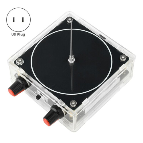 Dual Mode Music Coil Music Box Artificial  Touchable AUX  Input Science Experiments Kit B US Plug 1