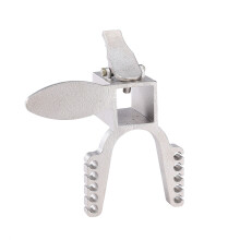 Gatillo de tirachinas de acero inoxidable de alta resistencia y estructura robusta, duradero y resistente para aventuras al aire libre.