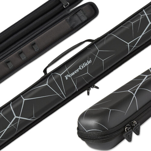 (One Size, Noir) PowerGlide Svartur 2 Piece Cue Case