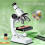 Kids Educational Science Microscope Toy STEM Learning Kit for Student Children Science Experiment Tool Birthday Gift 3