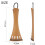 4/4 Violin String Board Accessories Violin Jujube Wood String Board Violin Tail Rope Violin Tuning Tool String Board 6