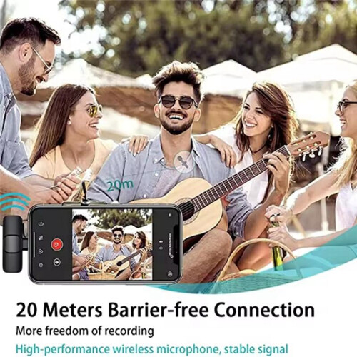 Wireless Microphone for  , Wireless Microphone for Video Recording, Game Live Streaming, Interviews 2