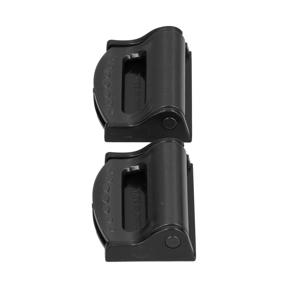 Adjustable Seat Belt Clip Button For 53Mm Belts Car Modification Black 9381391553438