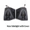 Rear Side Light with Cover for  G2 Master Electric Scooter Left Right Tail Light Deck Lamp Replacement Parts 6