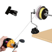 Fishing Spooler Portable Table Mounted Reel Spooler for & Baitcasting Reels Fishing Remover