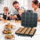 Multi Waffles Maker 16 Waffle Molds Nonstick Waffle Iron with Quick Heat- Nonstick  Waffles Maker EU Plug 5