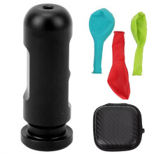 Ear Equalization Training Tool Ear Pressure Balance Diving Tool Smooth Intake Anodizin Process for Freediving Black