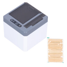 Intelligenter Infrarot-Automat für Zahnstocher, tragbar 9x9x8 cm, Küche Büro
