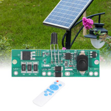 Solarkreisplatine 3,2 V/3,7 V Automatische Lichtsteuerung Fernmodul