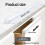 Clear PVC Cabinet Corner Protector 45cm Cut To Fit-6 sticks 4