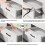 Clear PVC Cabinet Corner Protector 45cm Cut To Fit-6 sticks 7