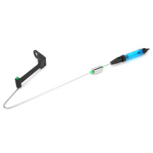 Sensibler Blau-Stahlfischanzeiger mit Alarm, 78 mm
