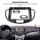 9 Inch Black ABS Navigation Panel Frame for I10 2007-2013 8