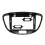 9 Inch Black ABS Navigation Panel Frame for I10 2007-2013 12