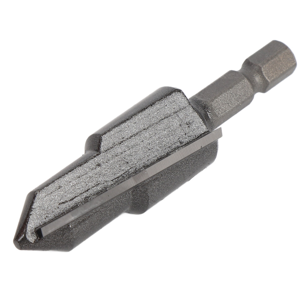 Pipe Reaming Drill Bit, 1/4" Hex, 15-19Mm Blade, Tungsten Steel Alloy 8221391882637