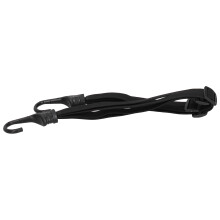 Elastic Rope Fixing Strap with 2 Hooks for Secure Motorcycle Helmet Luggage