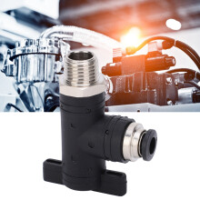 BL602 Pneumatic Switch PT1/4in Self-Locking Air Valve Accessories 0.8MPa