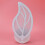 Modern Acrylic Leaf Wall Light 12W Warm White 25x12cm 5