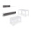 Pack salón con mesa de centro y mesa de comedor Arlet Max V2B 2