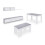 Pack salón con mesa de centro y mesa de comedor Arlet Max V2B 5