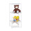 Badkamerplank van bamboe met 3 planken 3