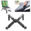 Notebook Support Stand Portable Adjustable & Foldable Laptop Base Holder Black 1
