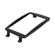 2 Din Car Stereo Fascia Plate for Mercedes Benz C Class W203 2002-2004 Black