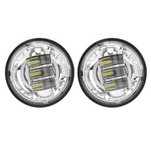 Universal 4.5in 60W LED Motorcycle Fog Light Waterproof 6500K