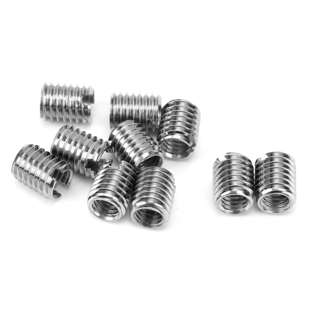 10Pcs Male Female Threaded Insert Set For Repair Coarse Thread Fasteners 5081391561245
