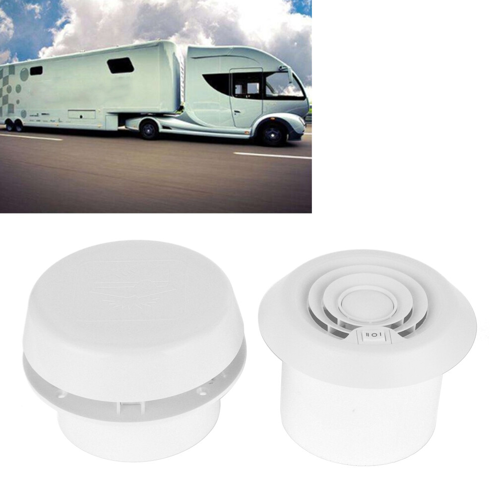 12V Roof Vent Fan, 80 Cfm, 118Mm, Quiet Ceiling Air Vent For Rvs 4941391561298