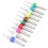 10Pcs PCB Drill Bits Set, Tungsten Steel, 0.1-1.0mm 12