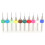 10Pcs PCB Drill Bits Set, Tungsten Steel, 0.1-1.0mm 13