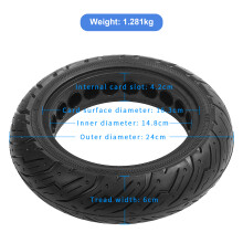 High-Intensity Rubber Tire 2.5m for Max G30 Electric Scooter