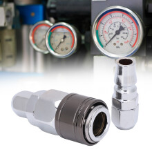 Self-Locking Pneumatic Air Pipe Joint Alloy Steel 30SP+30PP Accessory