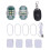 2PCS Drone LED Strobe Light Set, 300mAh Li-ion, Remote Control 2