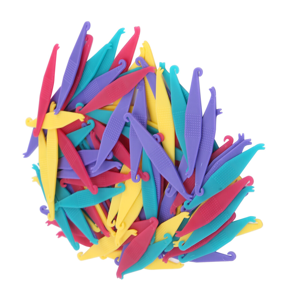 100pcs MultiColor Dental Rubber Bands Placers Orthodontic Tool