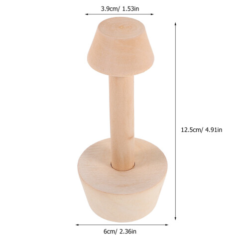 Treform til eggeterte med dobbel ende, 1 pakke 1