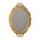 Carved Mirror Tray Vintage Style 1 Piece 2