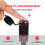 Trailer Hitch Pin Lock for 2" and 2-1/2" Receiver with 2 2