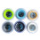 Durability Tennis Racket Strings Round Shape Multicolor Polyester Tennis String for Enhancing Control and Stability 5