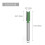Anti Kickback Design Smooth and Clean Cuts 3pcs 6mm Shank Straight Router Bits 8