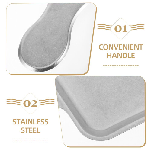 ULTNICE Square Stainless Steel Griddle Pan 1 Pack 2
