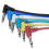 Cavo patch per chitarra da 1/4" a 1/4" - 30 cm - Confezione da 6 6
