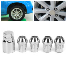 4x M12x1.5 Wheel Nut Locks 32mm Height