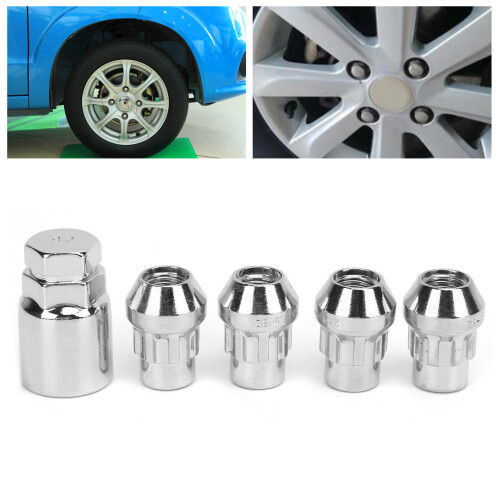 4x M12x1.5 Wheel Nut Locks 32mm Height