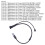 VOLLSUN Car Front Brake Pad Wear Sensor 6