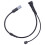 VOLLSUN Car Front Brake Pad Wear Sensor 18