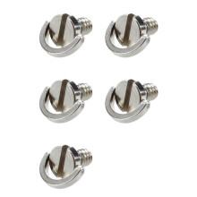 5pcs 1/4 Inch Screw Screw Stainless Steel Adapter for Camera Camera Suppport Tripod Shelf